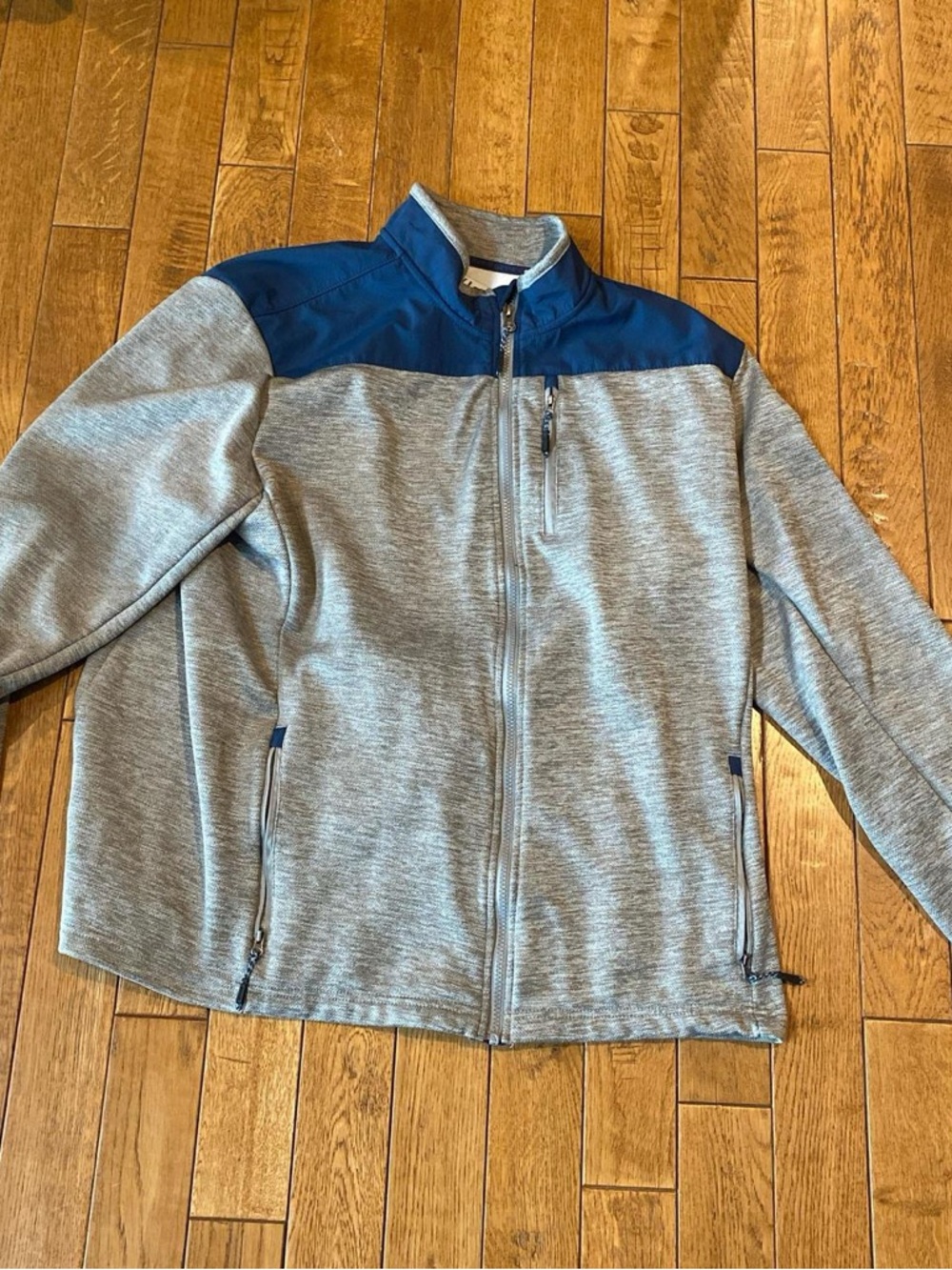 Mens Orvis Bonded Mesh Full Zip Fleece Jacket - Size XL.